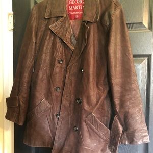 Vintage George Martin 100%Leather!!!